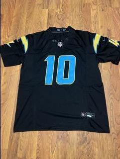 Brand new never worn Custom Style Las Angeles Chargers Justin Herbert Jersey