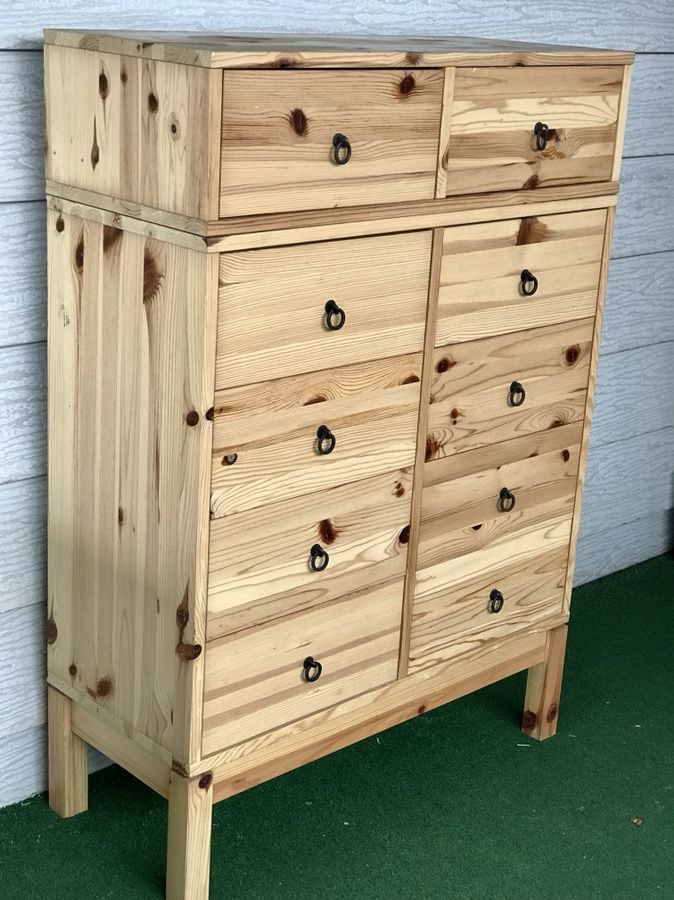 Pine / Dresser Ikea Solid ( 10 Drawers) for Sale in Auburn, WA OfferUp
