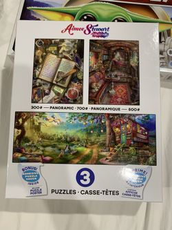 Puzzles 3 Different Puzzles Aimee Stwert