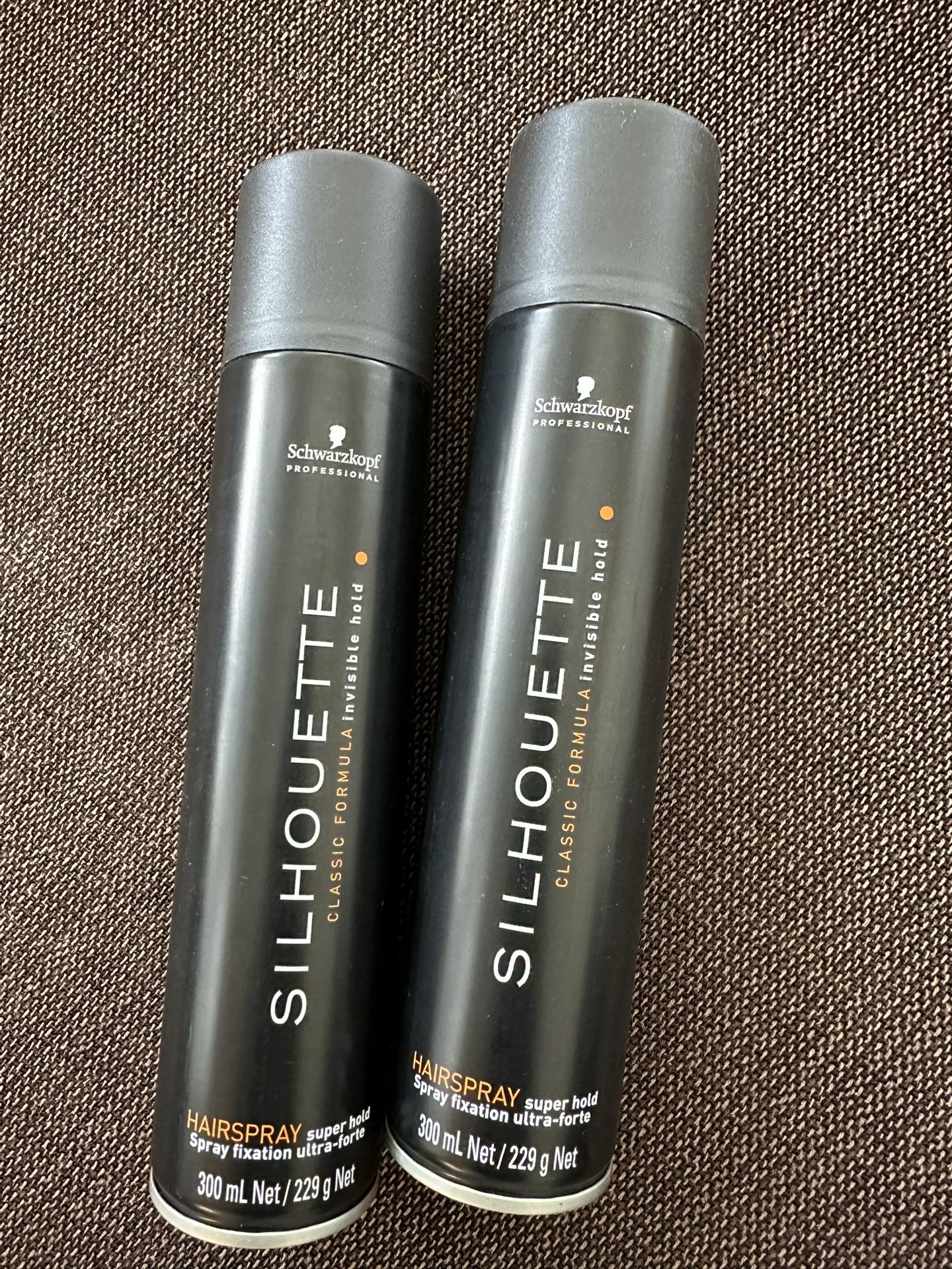 Silhouette Hair Spray Schwarzfkof