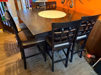 Counter height, dining table