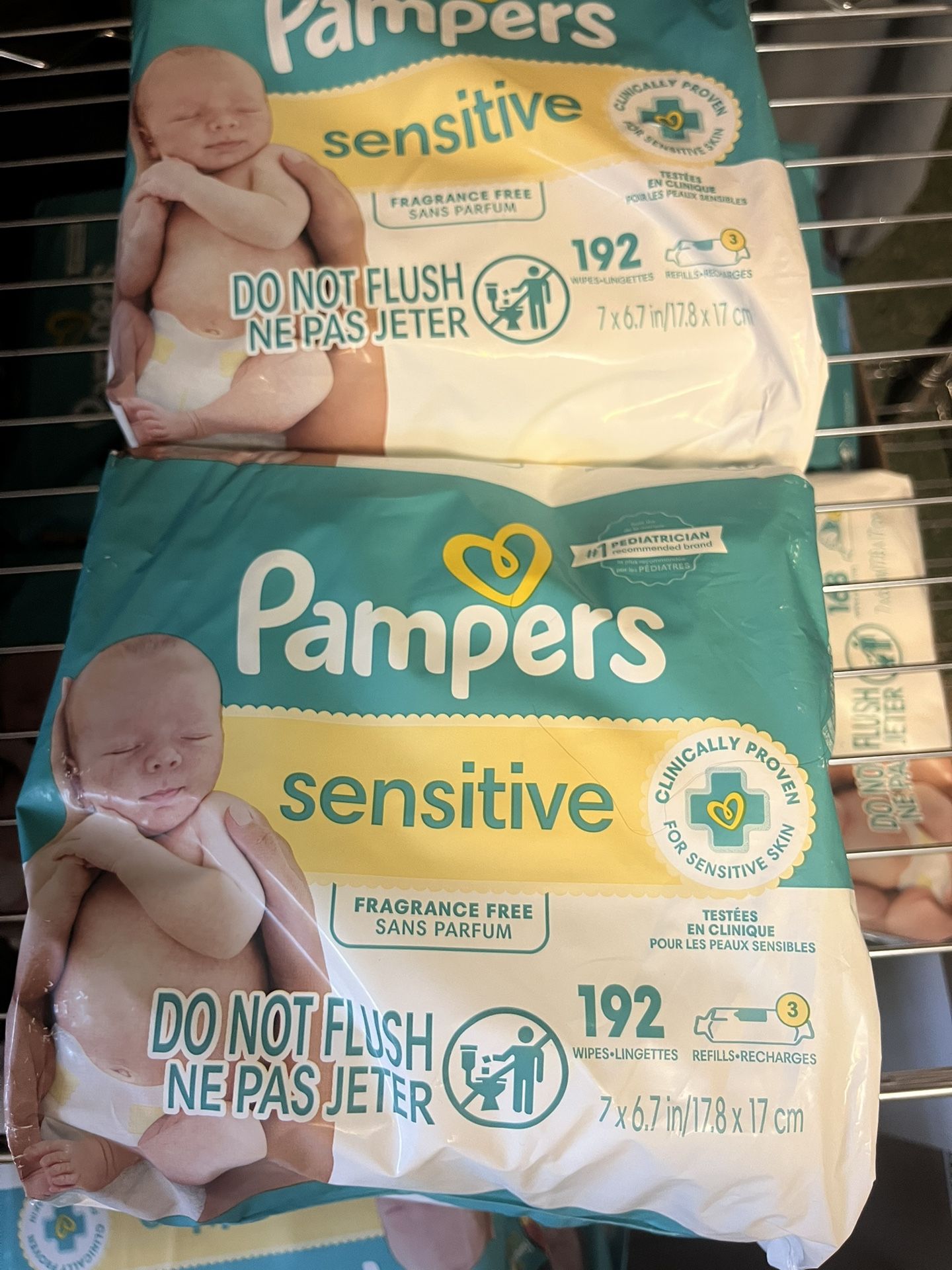 Pampers Wipes Each Bags For $6