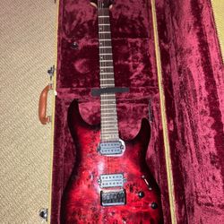 Shecter C6 Guitar With Orange Amp And Evh Pedal And Case