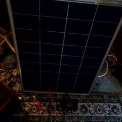 Solar Panel And Controller Box