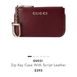 Gucci Zip Key Case 