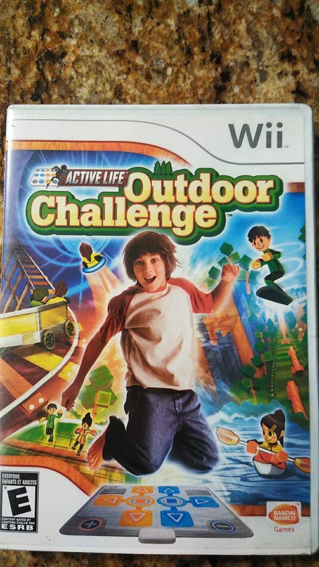 Outdoor challenge Wii game active life