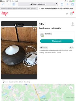 Zen Breeze Unit Oils