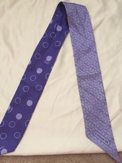 COACH ponytail scarf