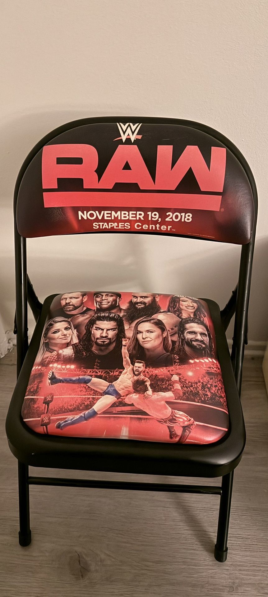 WWF Wrestling Ring Side Foldable Chair 