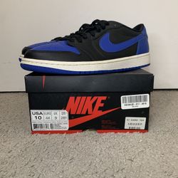 VNDS JORDAN 1 LOW OG ROYAL SIZE 10