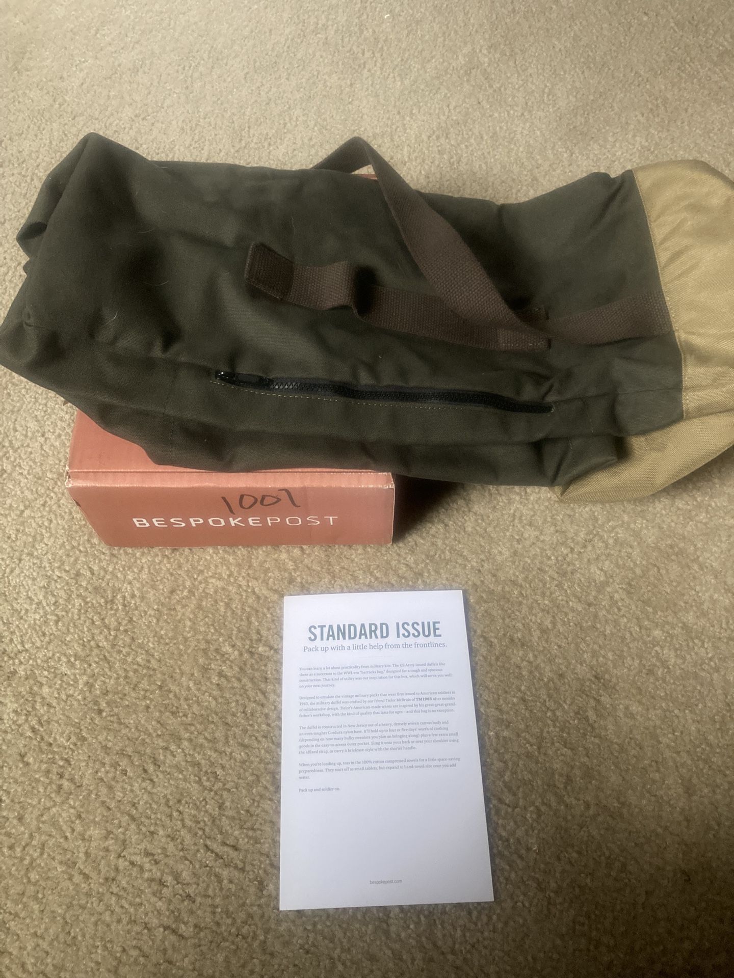 Duffle Bag, Bespoke 