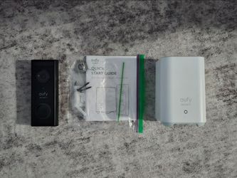 Used Eufy Video Doorbell  2K with Home base 2