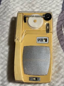 Vintage SPECO Transistor Phonoradio TPR-61 Portable Radio & Record Player – Made in Japan