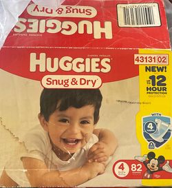 Huggies size 4