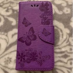 Purple flip case for iPhone 6, iPhone 6s