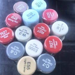 Copic ink Refills, brand new never used lot of 14 refills.