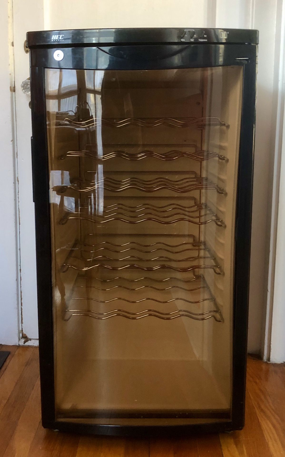 HEC 30-bottle dual-temp Wine Cooler by Haier