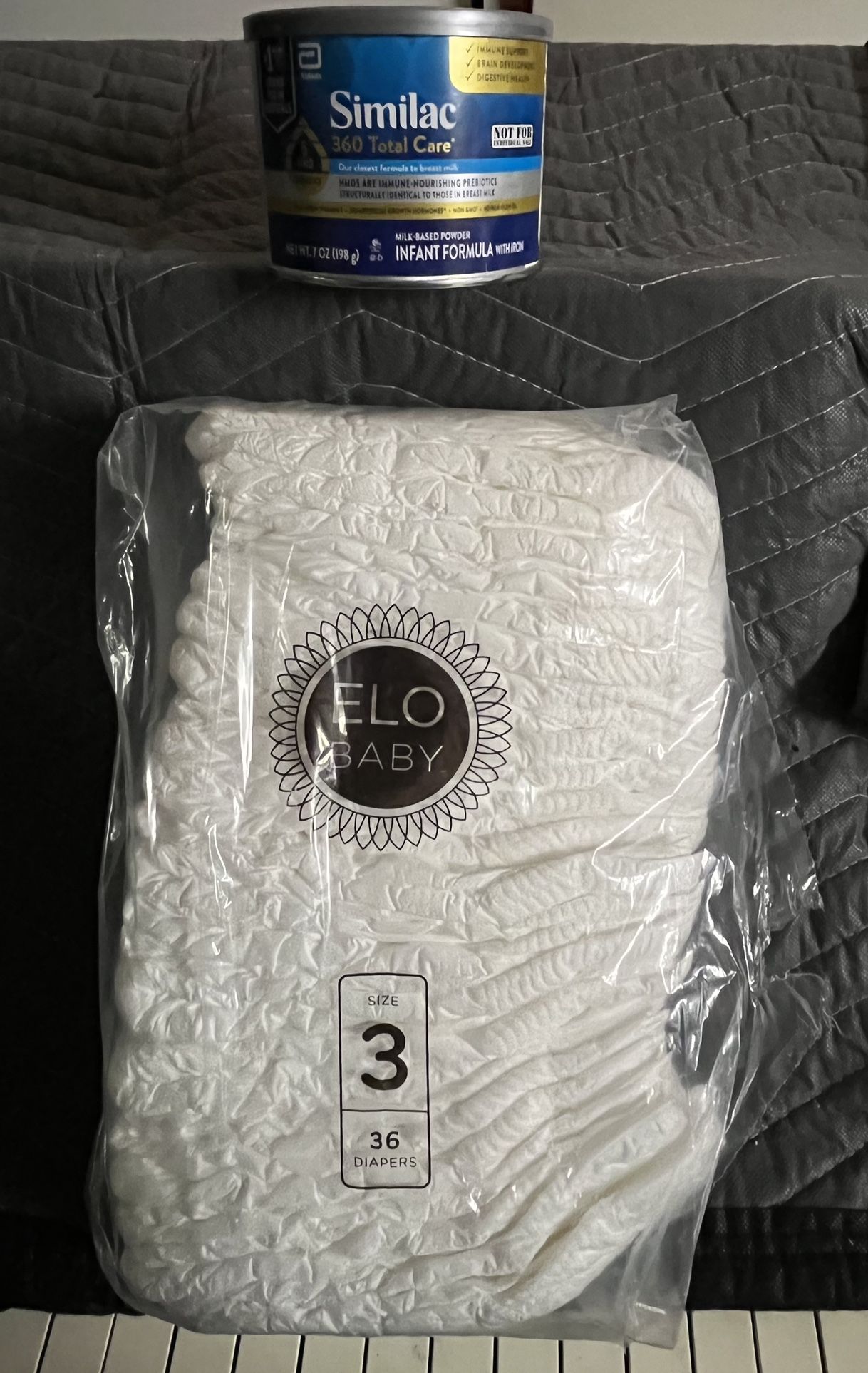 ELO BABY 24 Diapers And Similac Formula Bundle