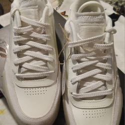 BRAND NEW WITH TAGS & BOX CLUB C CARDI B REEBOK CHALK/ CLEAR KICKS #401012