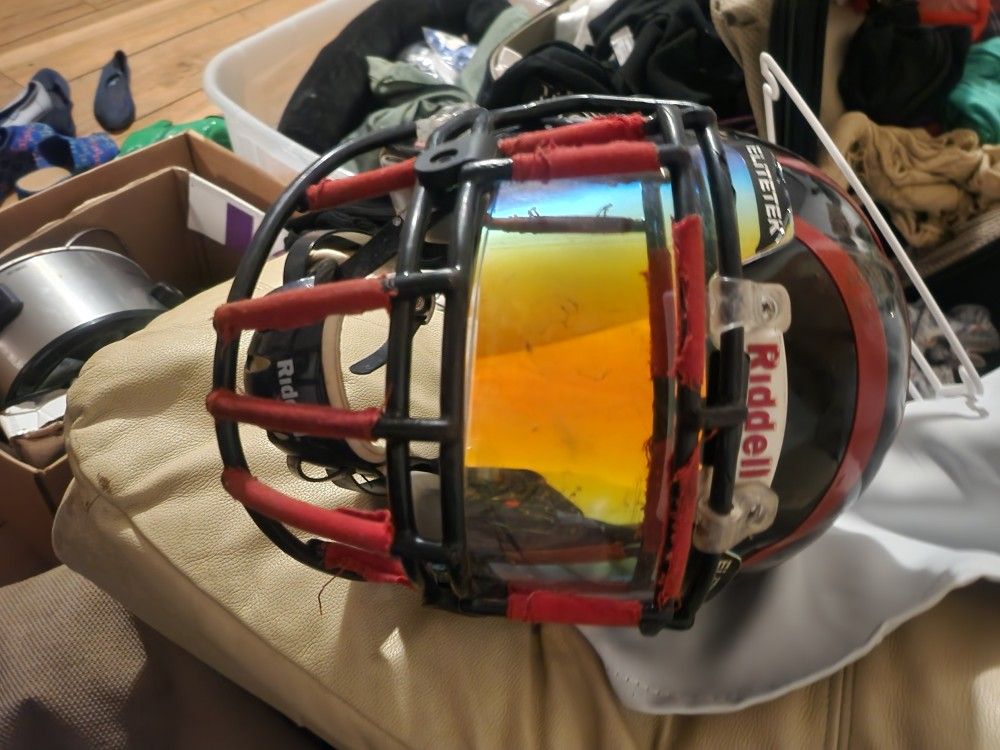 Alot Of Nice Tools And Football Helmet