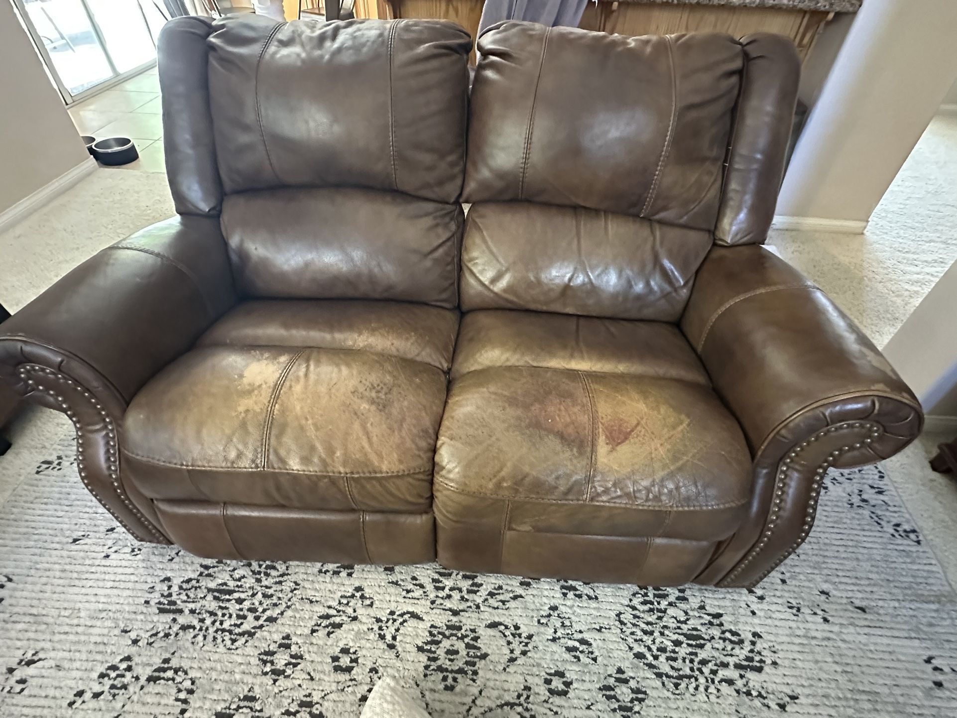 Leather Couch