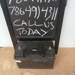 Semi Truck Interstate Batteries 
