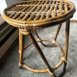 Urban outfitters Rattan Plant Stool