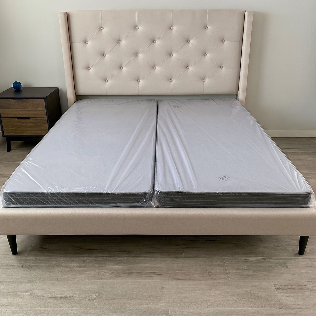 New king Size Box Springs – Made with Wood & Springs – All Sizes in Stock, Fast Delivery 🚚 