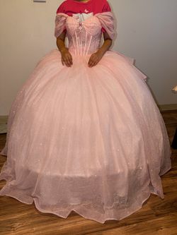 Quince baby pink dress