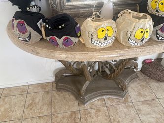 8 Trick or Treat pales with handle