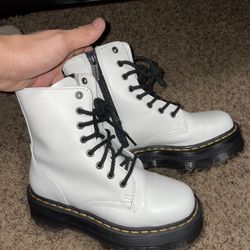 Jadon Boot Smooth Leather Platforms 