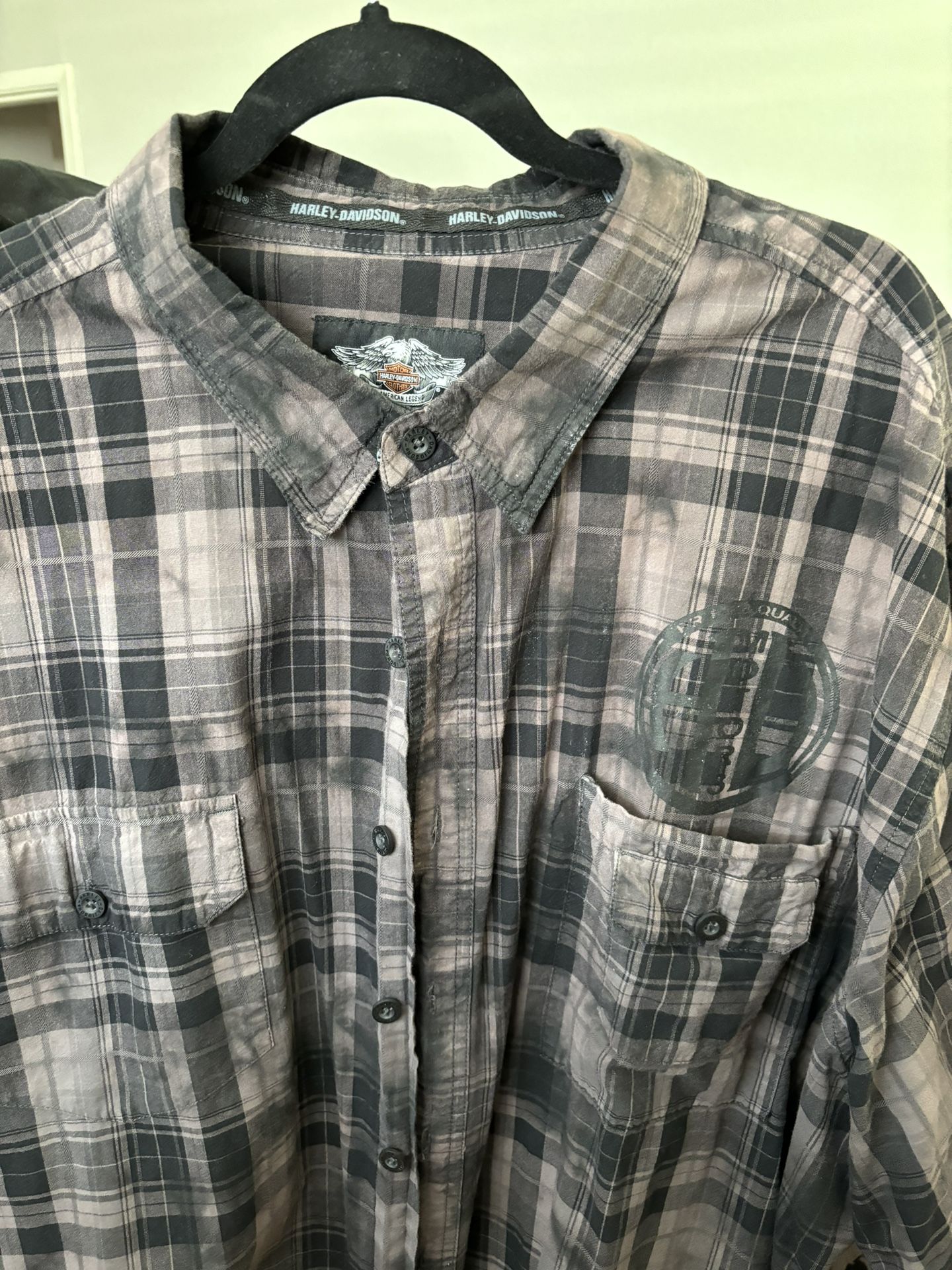 Harley Davidson Button Up Shirts