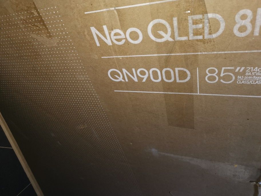 SAMSUNG 85"INCH NEO QLED 8K Q900D