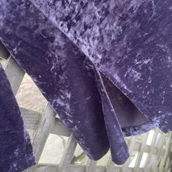 Purple/Plum Velvetish Rayon Blend Top