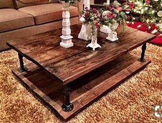 Rustic coffee table