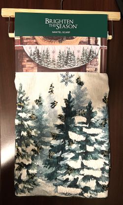 NEW!!! Mantel Scarf 84” x 24”