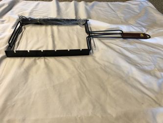 Charcoal Companion Skewer Rack for Grilling Shish Kabobs