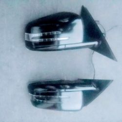 2009-2014 Mercedes S Class CL Series Side View Mirrors Electric Control, Retractable Oem 