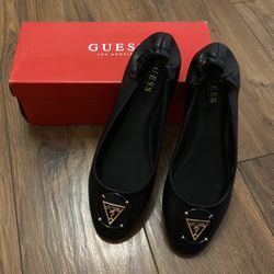 Brand New black Guess ballet flats
