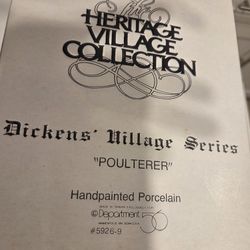 DICKENS CHRISTMAS VILLAGES