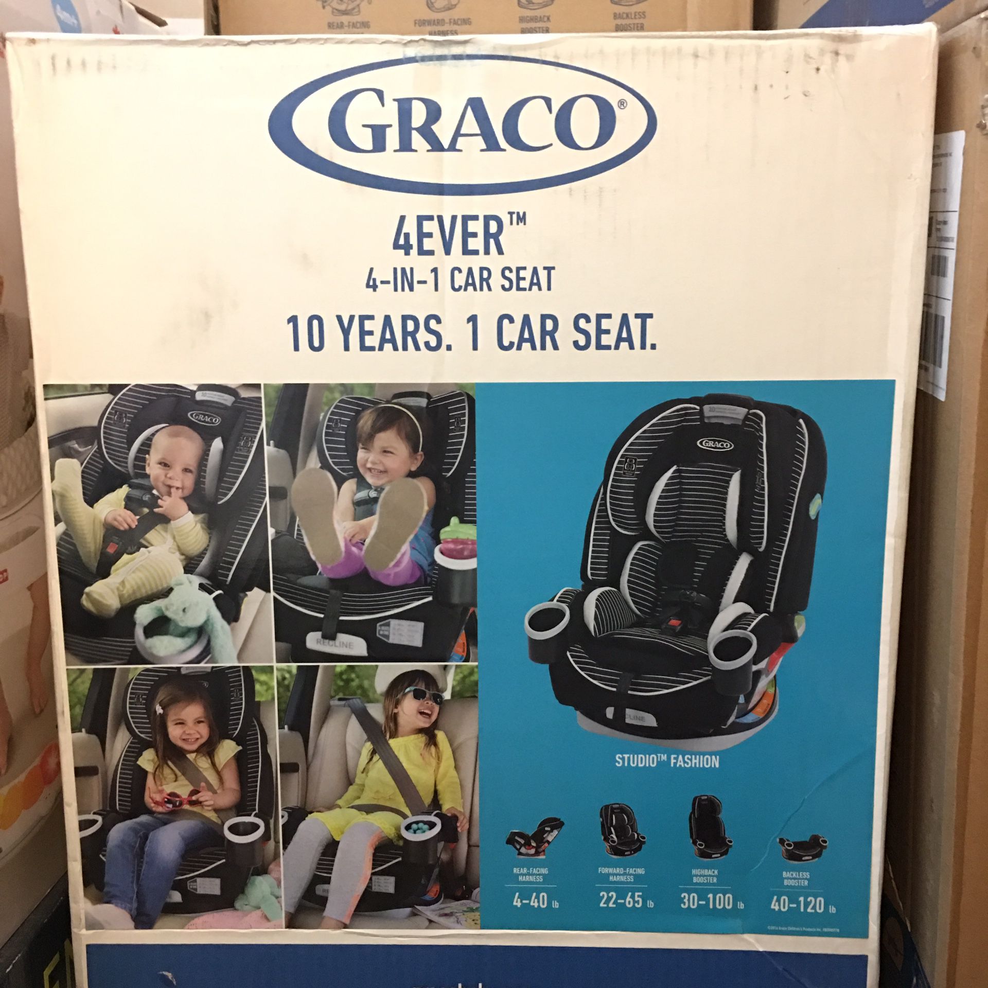 Graco 4Ever 4 in 1 baby car seat - New