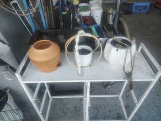 Three Small Planter Pots