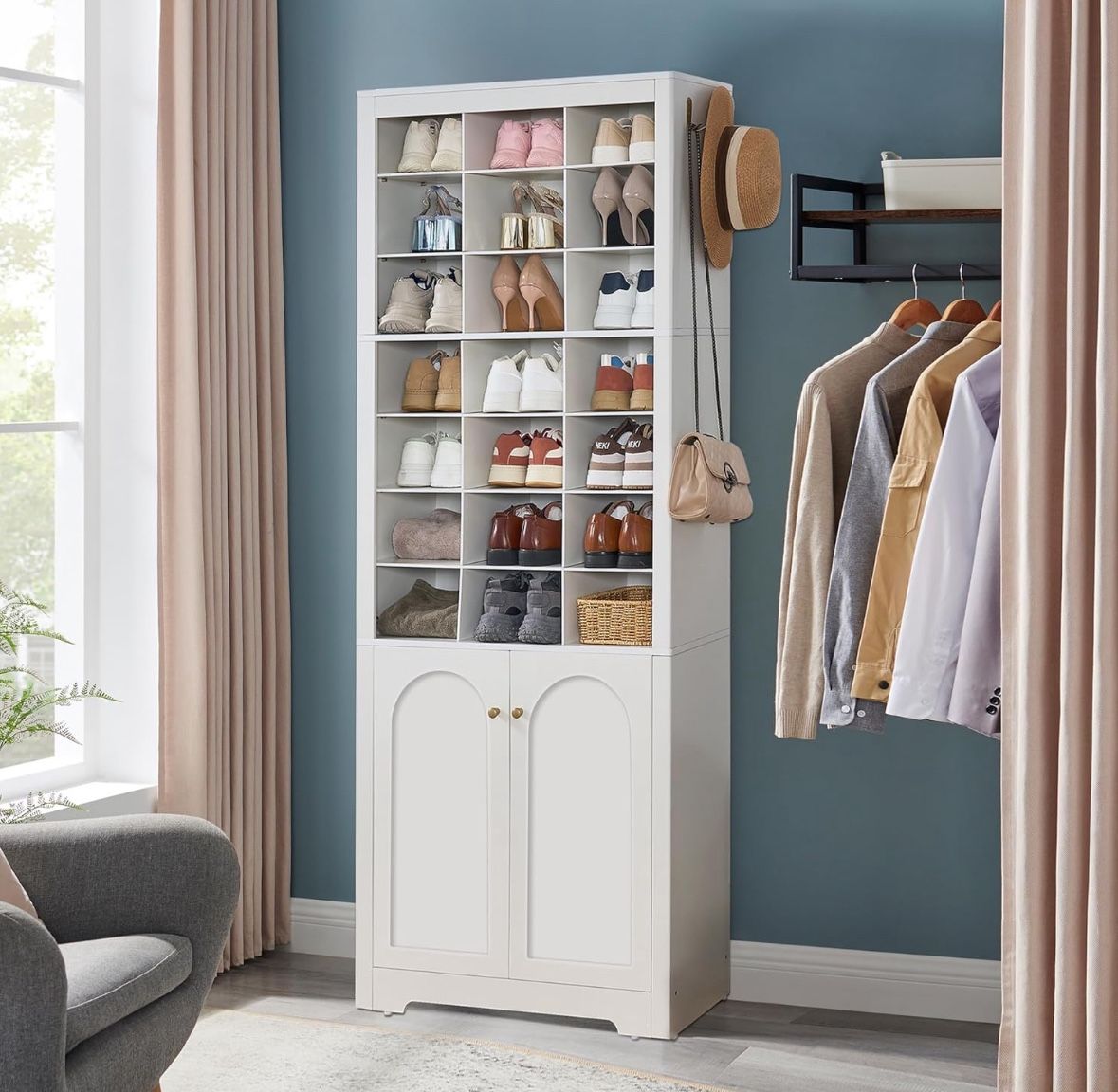 Shoe Rack Storage Cabinet