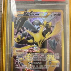 Alakazam EX 125/124 PSA 9 Mint – Fates Collide Secret Rare