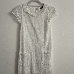 Dolce & Gabbana Lace Dress – White (S, XS)