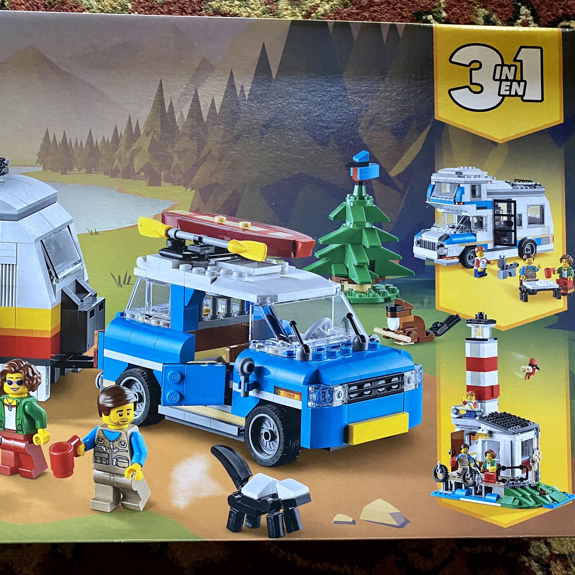 Lego Creator 31108 Caravan Family Holiday Brand New