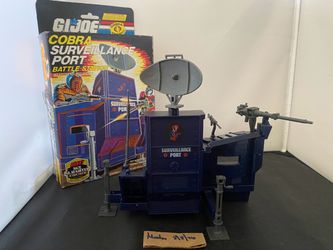 Vintage 1986 GI Joe Cobra Surveillance Port