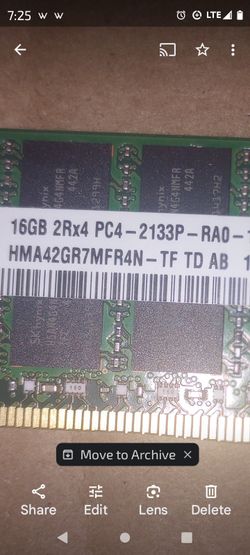 Skyhymix 16gb 2rx4 Pc4- 2133p