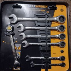 Gear wrench Metric Wrench Ratchet Set 