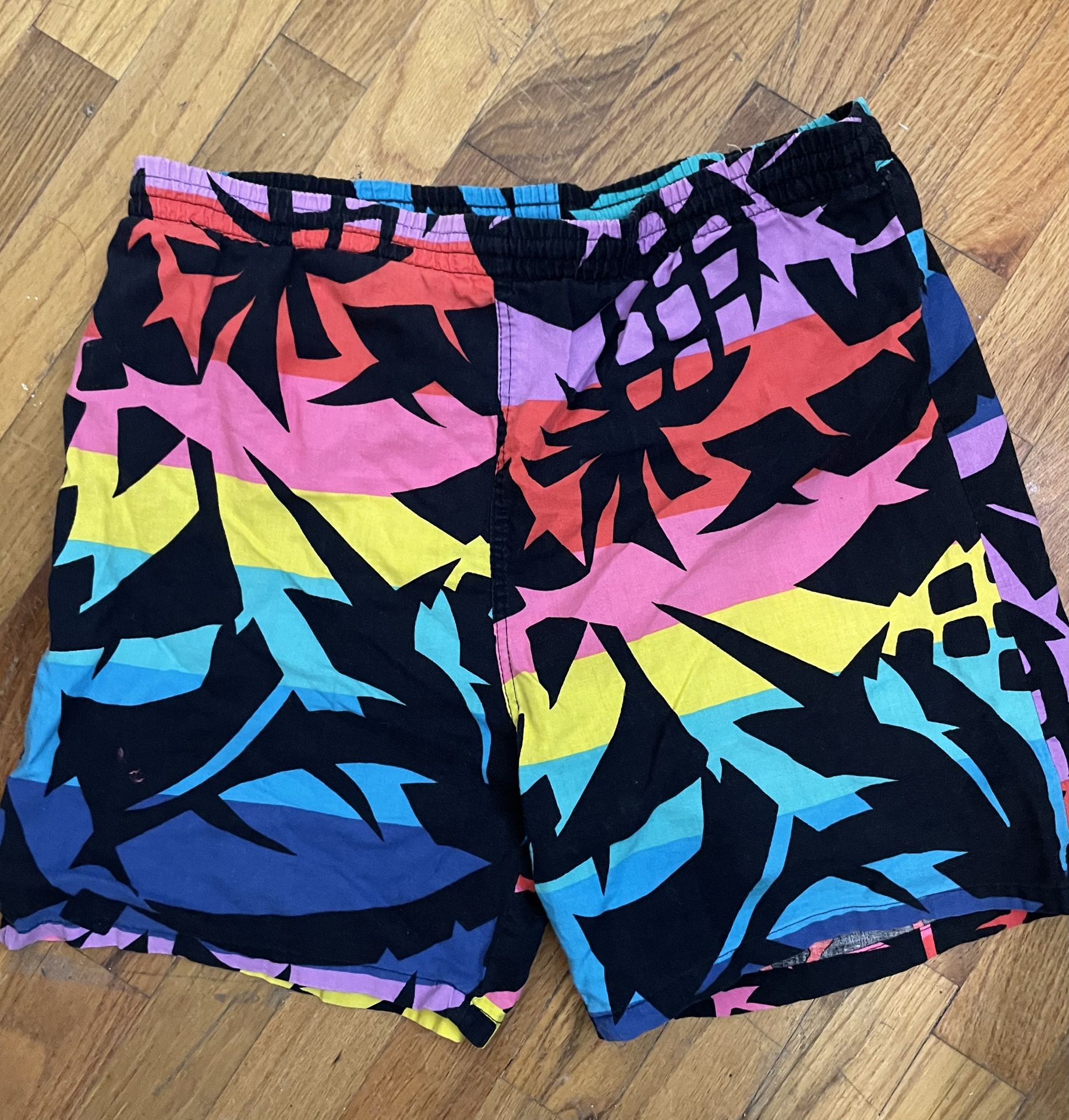 Vintage Surfer Shorts / Swimming Trunks / Large